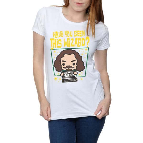 Harry Potter Dam/Tjej Sirius Svart Azkaban Junior Bomulls-T-shirt