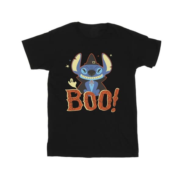 Disney Lilo & Stitch Boo! bomulls-T-shirt för flickor
