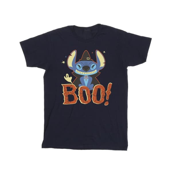 Disney Lilo & Stitch Boo! bomulls-T-shirt för flickor