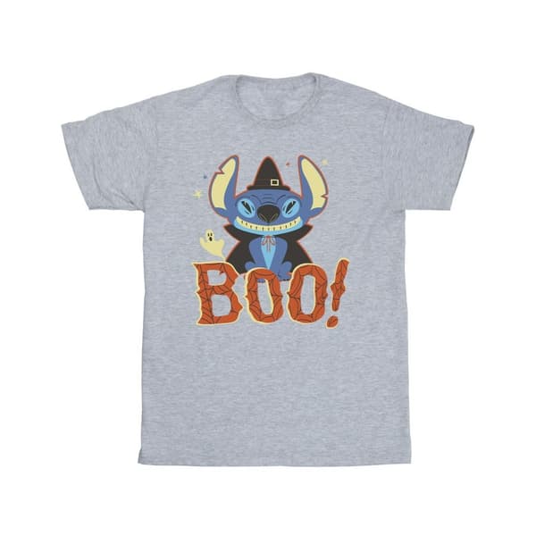 Disney Lilo & Stitch Boo! bomulls-T-shirt för flickor