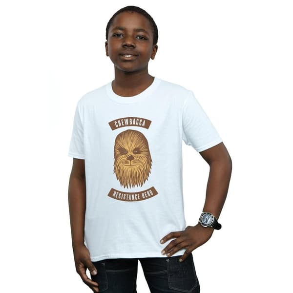 Star Wars: The Rise of Skywalker Pojkar Star Wars The Rise Of Skywalker Chewbacca Resistance Hero T-shirt