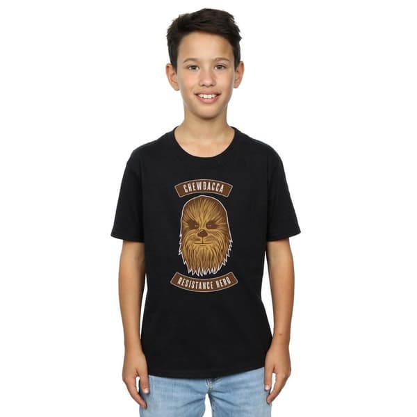 Star Wars: The Rise of Skywalker Pojkar Star Wars The Rise Of Skywalker Chewbacca Resistance Hero T-shirt