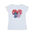 Miniatyrbilde 1 av 3: Disney Womens/Ladies Lilo & Stitch Hearts Cotton T-Shirt
