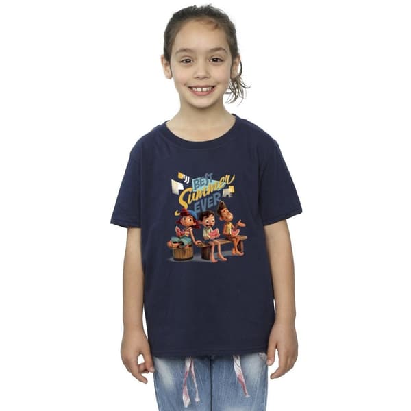 Disney Flickor Luca Best Summer Ever T-shirt i bomull