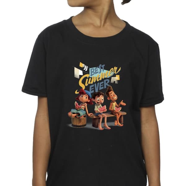 Disney Flickor Luca Best Summer Ever T-shirt i bomull