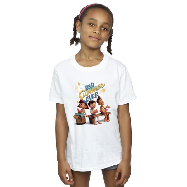 Disney Flickor Luca Best Summer Ever T-shirt i bomull