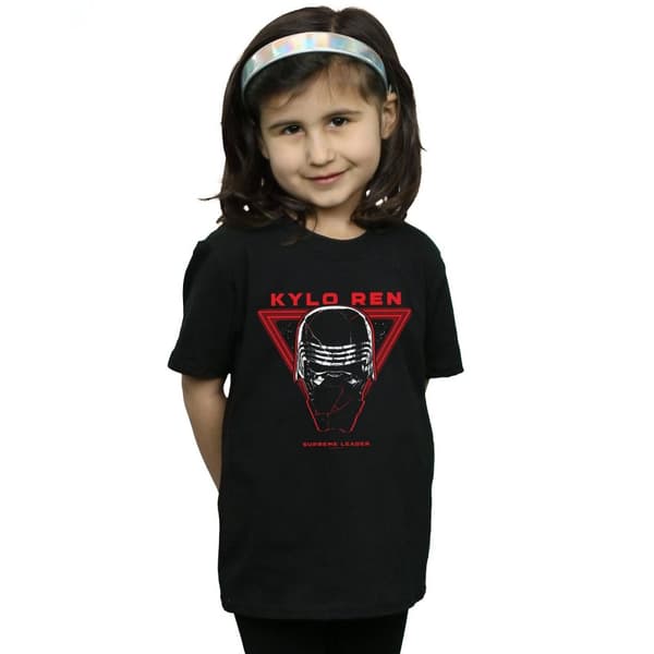 Star Wars: The Rise of Skywalker Star Wars The Rise Of Skywalker Supreme Leader Kylo Ren bomulls-T-shirt för flickor
