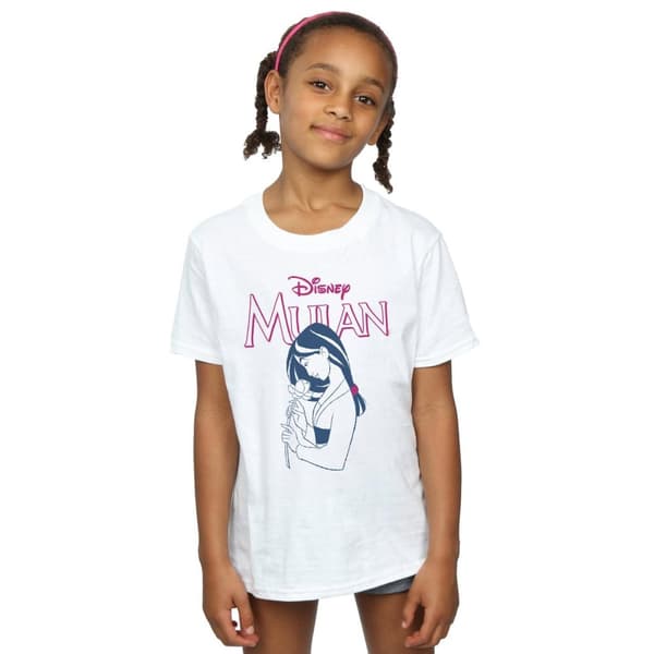 Disney Mulan Magnolia Line - T-shirt i bomull för flickor