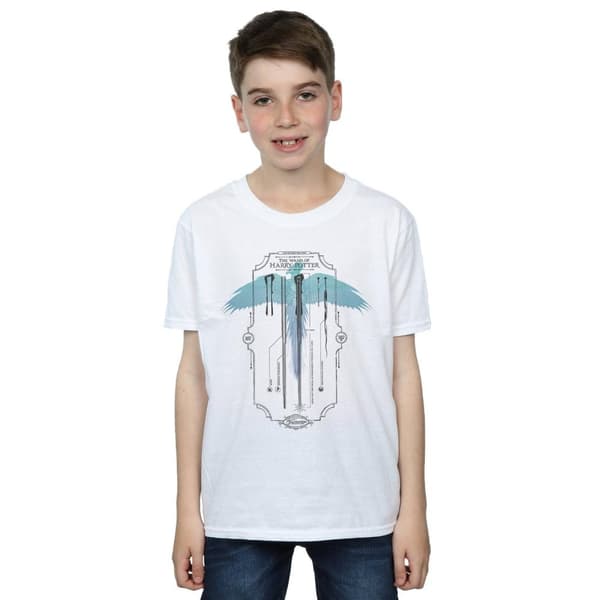 Harry Potter Garrick Ollivander - trollstaven - T-shirt för pojkar