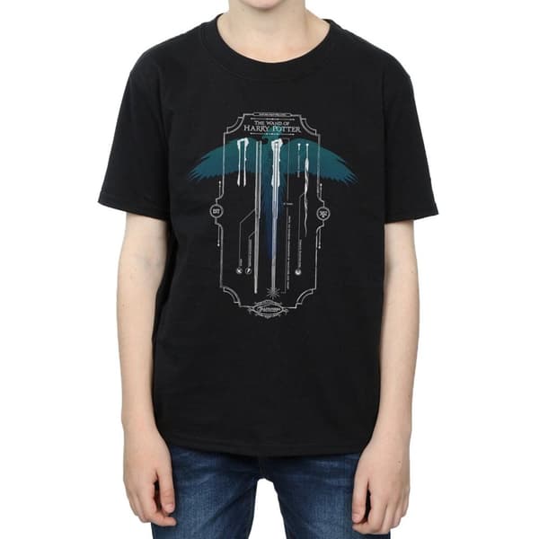 Harry Potter Garrick Ollivander - trollstaven - T-shirt för pojkar