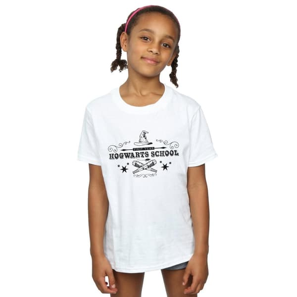 Harry Potter Girls Hogwarts First Year Cotton T-Shirt