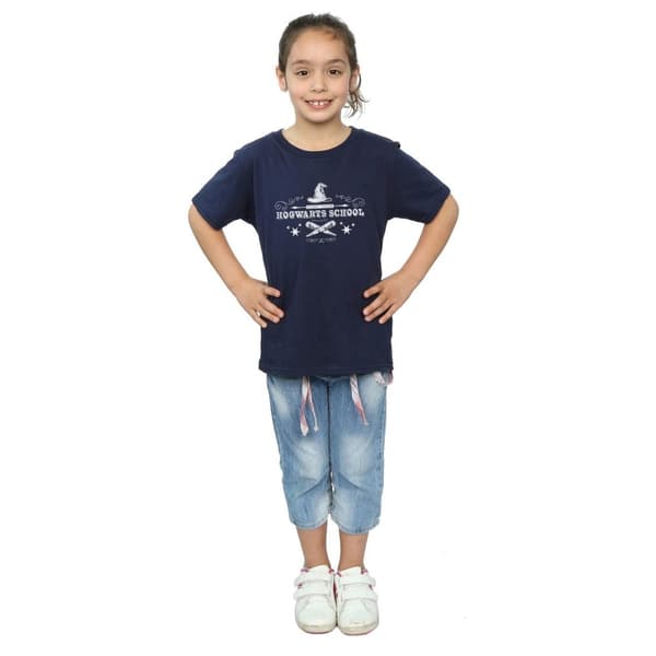 Harry Potter Girls Hogwarts First Year Cotton T-Shirt