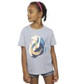 Miniatyrbild 2 av 4: Disney Den lilla sjöjungfrun - T-shirt i bomull med färgsilhuetter för flickor