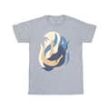 Miniatyrbild 1 av 4: Disney Den lilla sjöjungfrun - T-shirt i bomull med färgsilhuetter för flickor