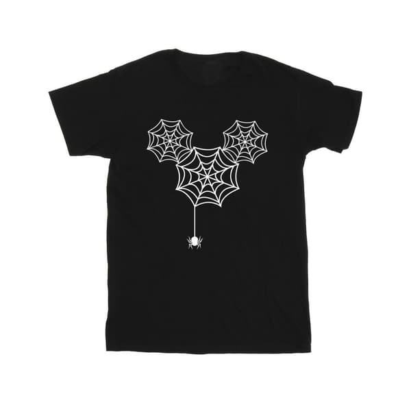 Disney Boys Mickey Mouse Spider Web Head T-Shirt