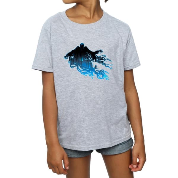 Harry Potter Dementor Silhouette T-shirt i bomull för flickor