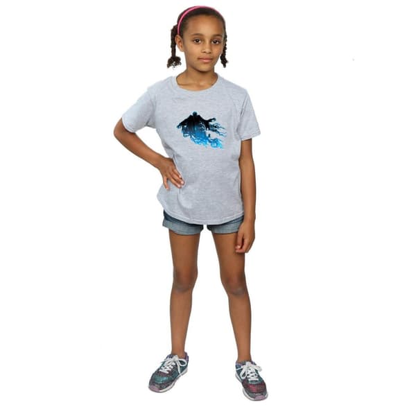 Harry Potter Dementor Silhouette T-shirt i bomull för flickor