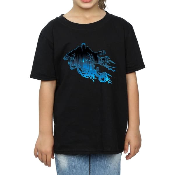 Harry Potter Dementor Silhouette T-shirt i bomull för flickor