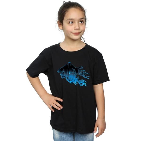 Harry Potter Dementor Silhouette T-shirt i bomull för flickor