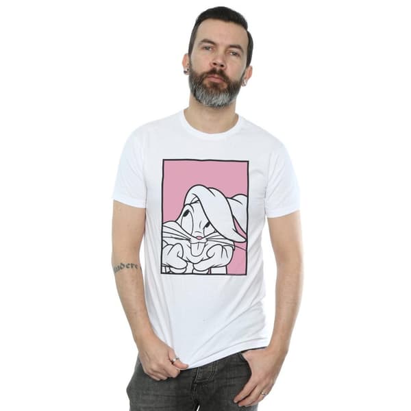 Looney Tunes Mens Bugs Bunny Adore T-Shirt