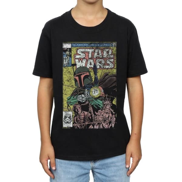 Star Wars Boba Fett Comic T-shirt för pojkar