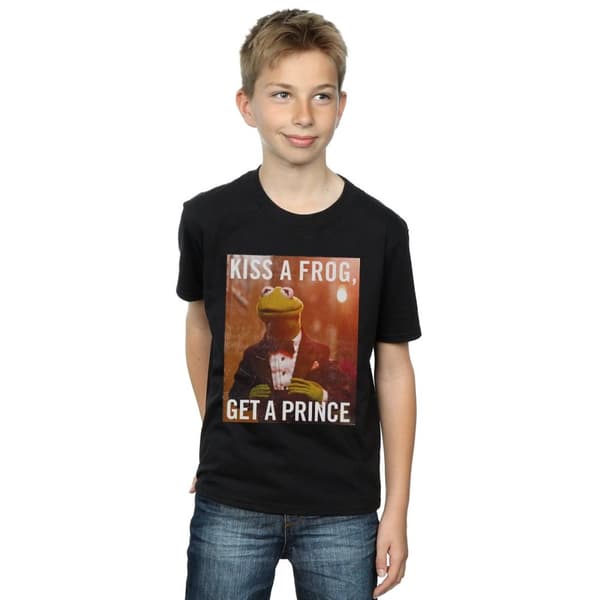 Disney Pojkar Mupparna Kysser En Groda Får En Prins T-shirt
