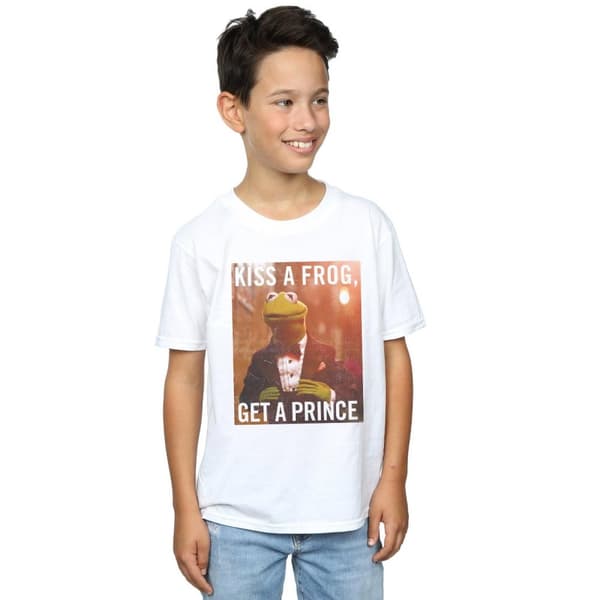Disney Pojkar Mupparna Kysser En Groda Får En Prins T-shirt