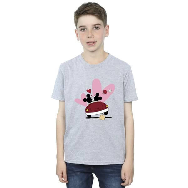 Disney T-shirt med bilmotiv av Musse Pigg för pojkar