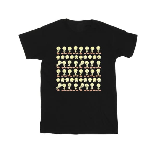 Looney Tunes Girls Tweety Repeat Cotton T-Shirt