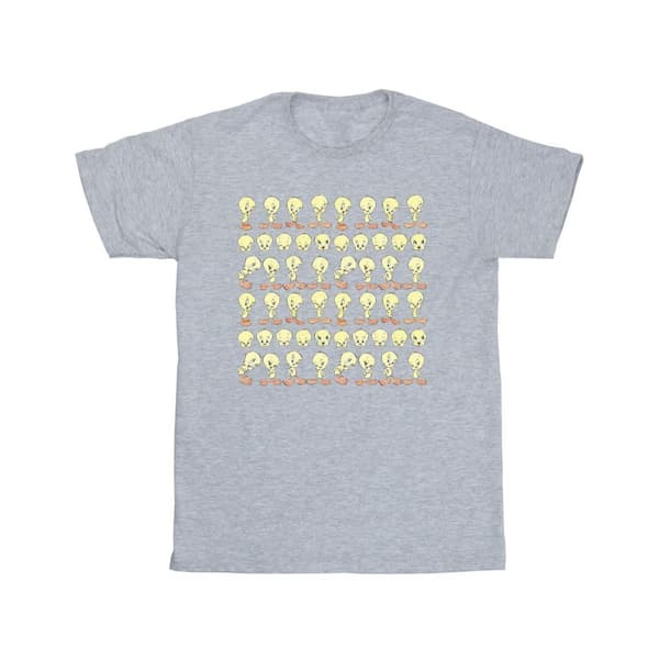 Looney Tunes Girls Tweety Repeat Cotton T-Shirt