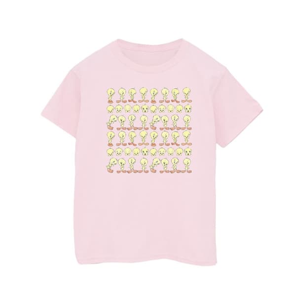 Looney Tunes Girls Tweety Repeat Cotton T-Shirt