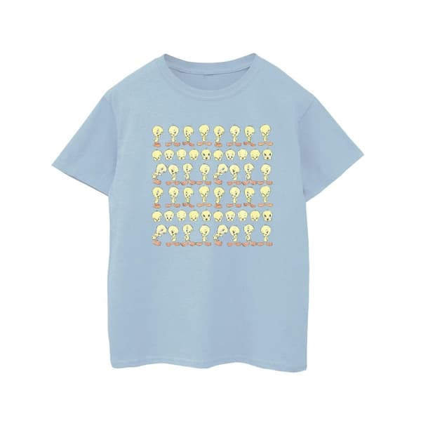 Looney Tunes Girls Tweety Repeat Cotton T-Shirt