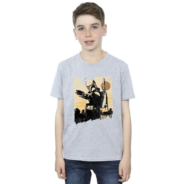 Star Wars Pojkar - The Book Of Boba Fett Points T-shirt