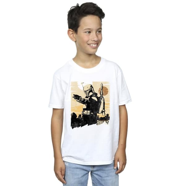 Star Wars Pojkar - The Book Of Boba Fett Points T-shirt