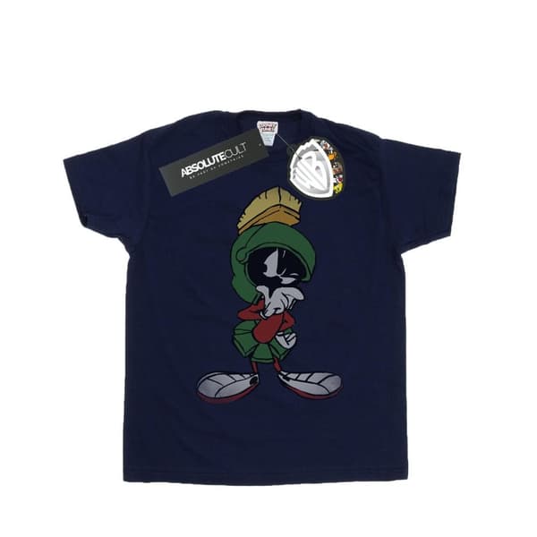Looney Tunes Marvin the Martian Pose T-shirt i bomull för flickor