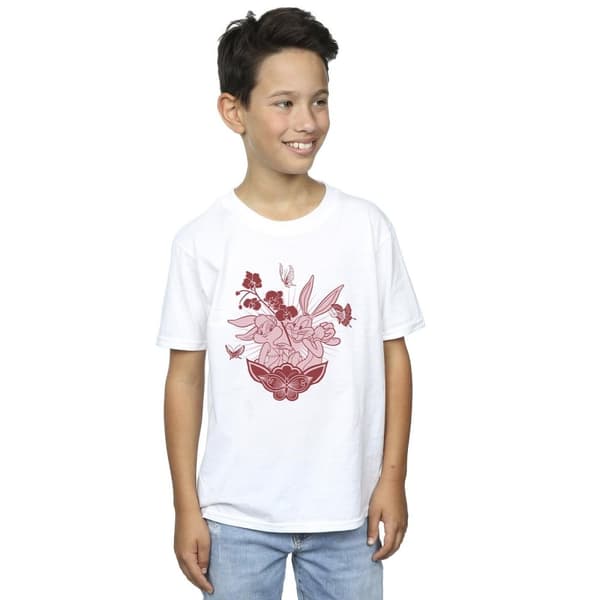 Looney Tunes T-shirt för pojkar Bugs Bunny och Lola