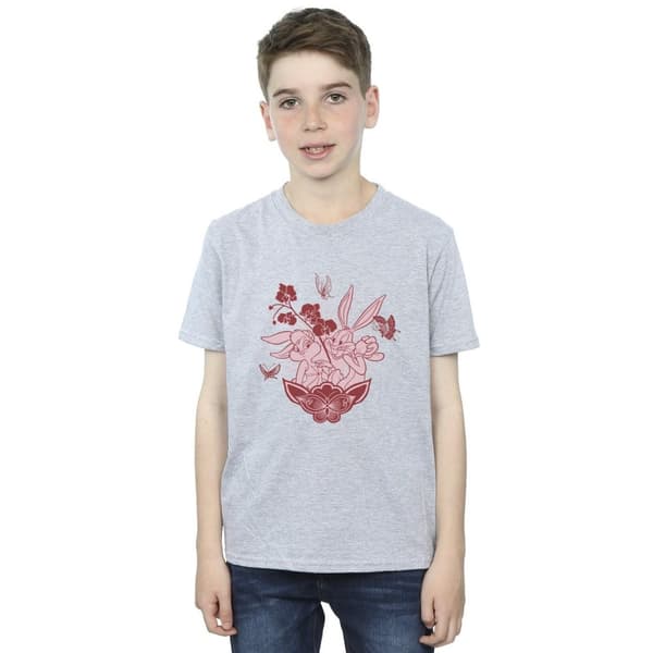 Looney Tunes T-shirt för pojkar Bugs Bunny och Lola