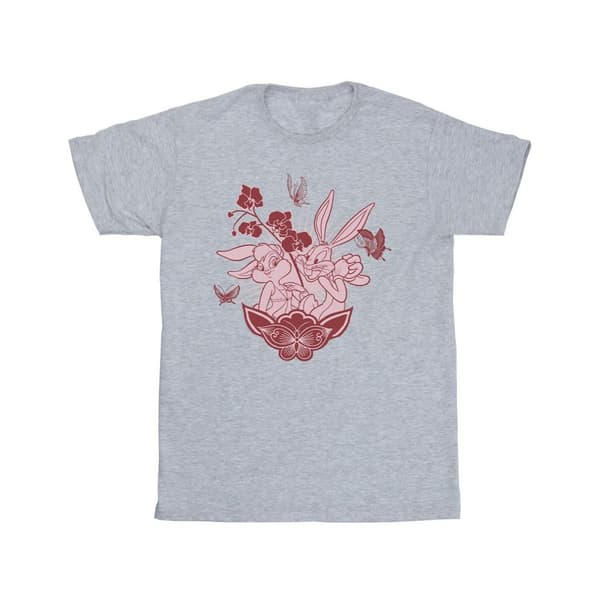 Looney Tunes T-shirt för pojkar Bugs Bunny och Lola