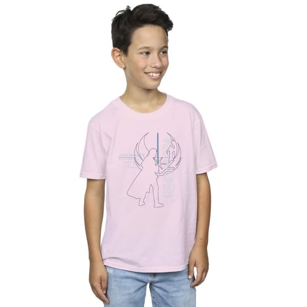 Star Wars Boys Obi-Wan Kenobi Jedi Master Balance T-Shirt