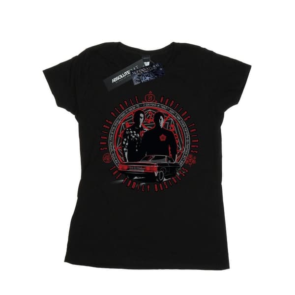 Supernatural Dam/kvinnor Family Business T-shirt i bomull