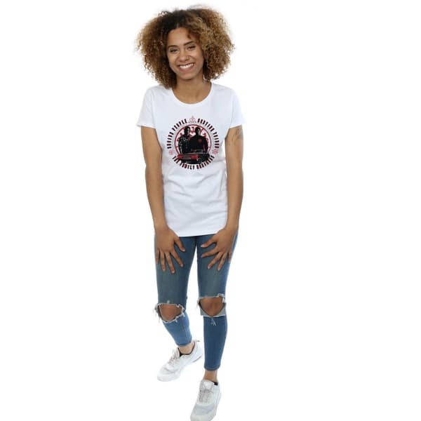 Supernatural Dam/kvinnor Family Business T-shirt i bomull