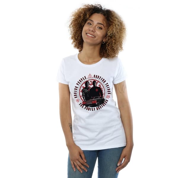 Supernatural Dam/kvinnor Family Business T-shirt i bomull