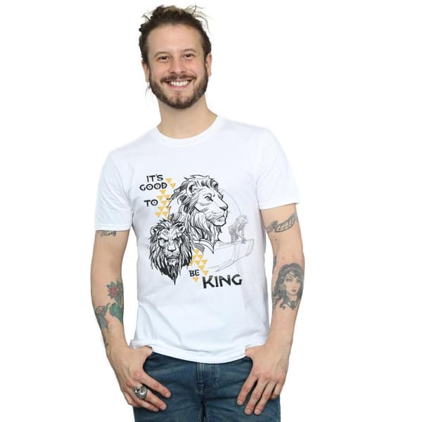 Disney Mens Lejonkungen Movie Det är bra att vara kung T-shirt