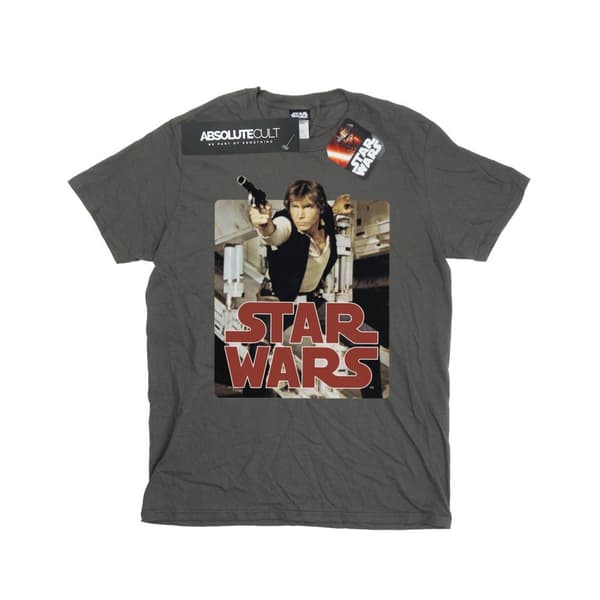 Star Wars Boys Han Solo Shooting T-Shirt