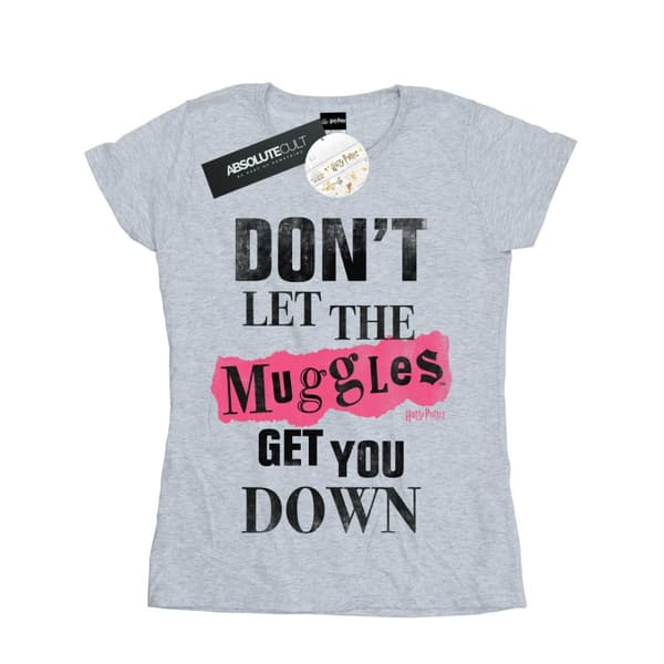 Harry Potter Womens/Ladies Muggles Clippings Cotton T-Shirt