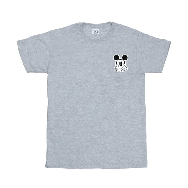Disney Pojkar Musse Pigg Dont Speak T-shirt med brösttryck