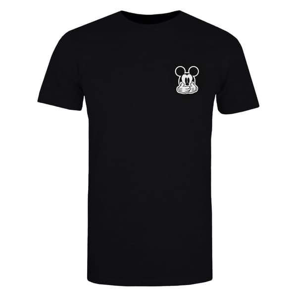 Disney Pojkar Musse Pigg Dont Speak T-shirt med brösttryck