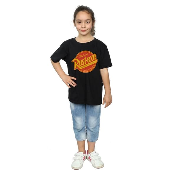 Disney Girls Cars Rust-Eze Logo Cotton T-Shirt