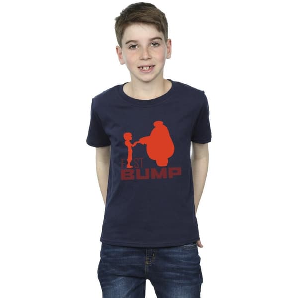 Disney Boys Big Hero 6 Baymax Fist Bump Cutout T-Shirt