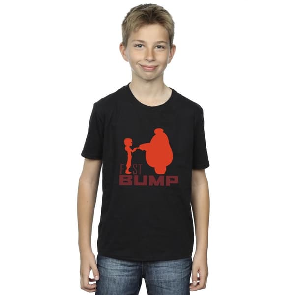 Disney Boys Big Hero 6 Baymax Fist Bump Cutout T-Shirt